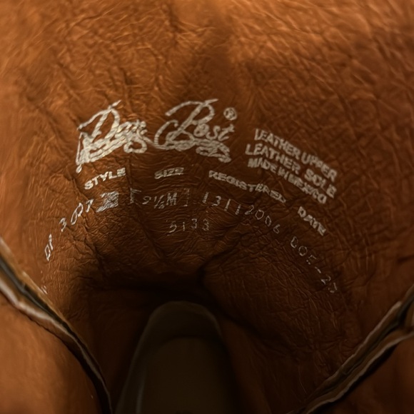 🌟Dan Post ‘Drifter’ LIZARD skin Multicolor western cowgirl boots🌟size 9.5 - Picture 8 of 9